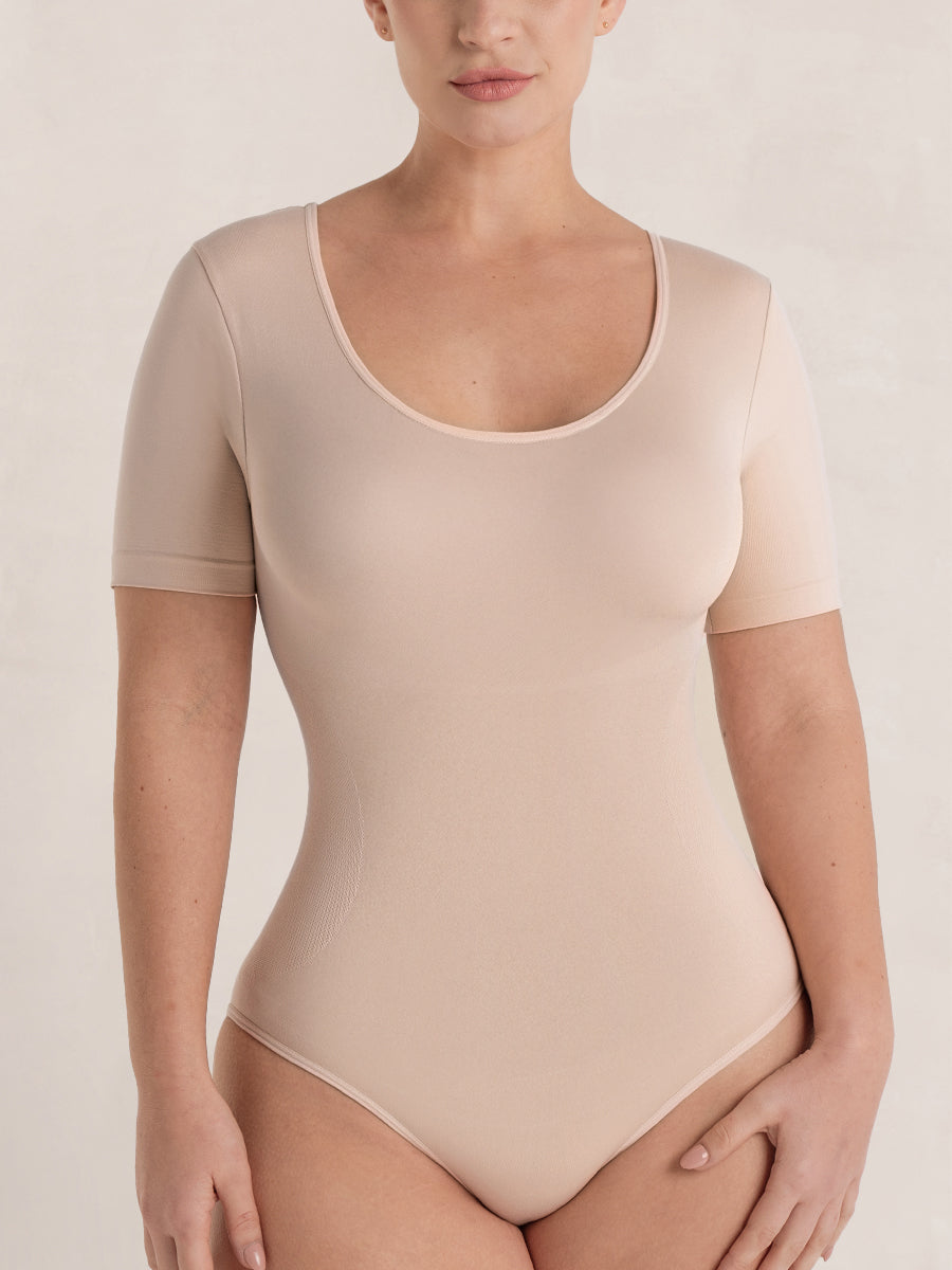 Shapermint All Day Every Day Short Sleeve Bodysuit