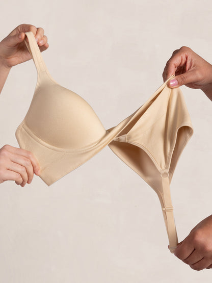 Truekind® 2-Pack Wireless Lift T-Shirt Bra