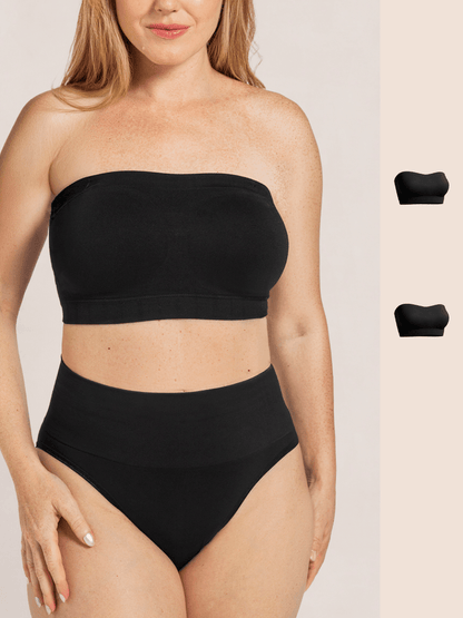 Truekind® 2-Pack Convertible Strapless Bandeau Bra