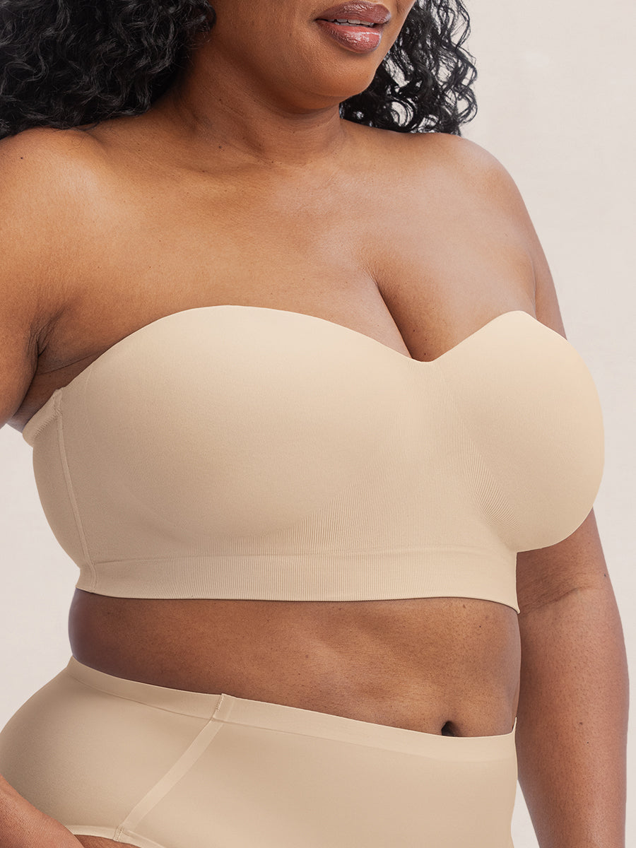 Shapermint Sweetheart Wireless Strapless Bra