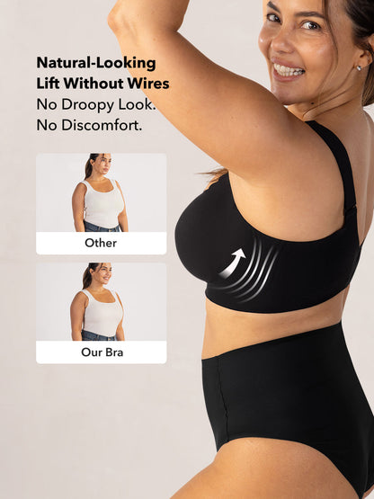Shapermint Wireless Scalloped Jelly Bra