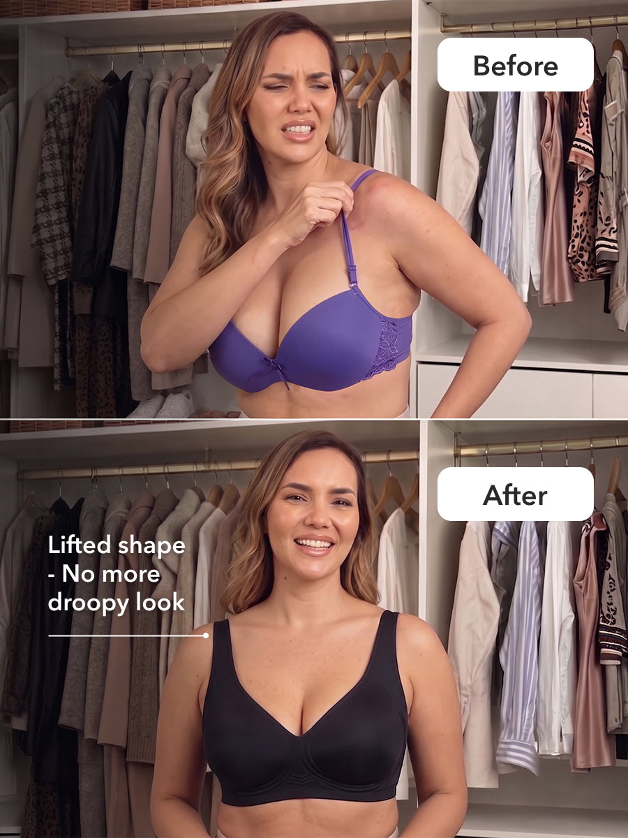 Shapermint Wireless Push-Up Jelly Bra