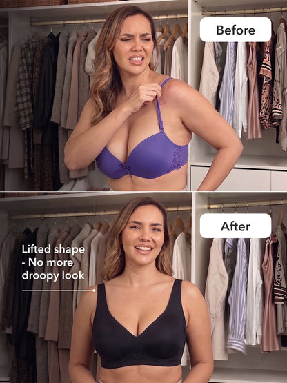 Shapermint Wireless Push-Up Jelly Bra