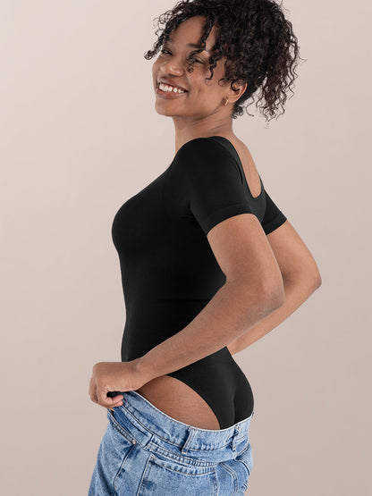 Shapermint 2-Pack All Day Every Day Short Sleeve Bodysuit