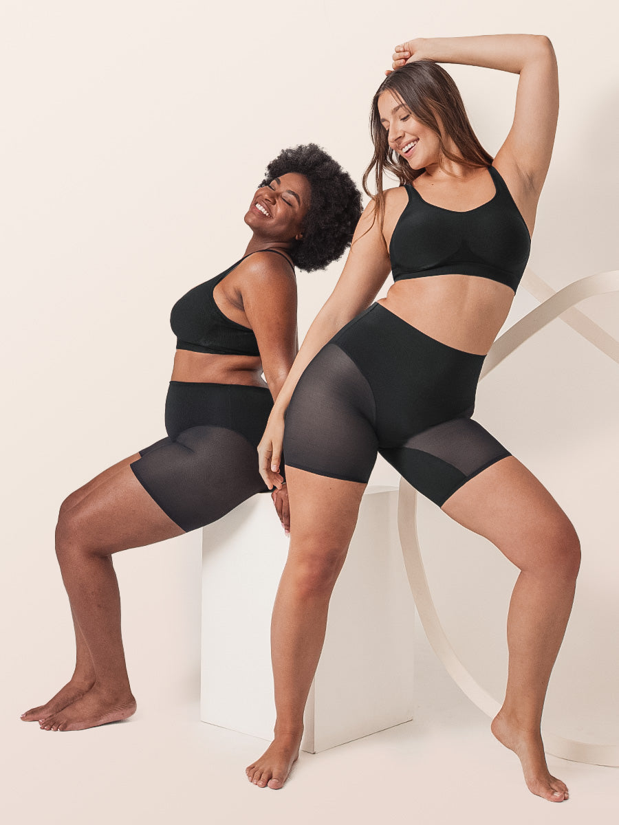 Shapermint 2-Pack Everyday Empower Mesh Shaper Shorts