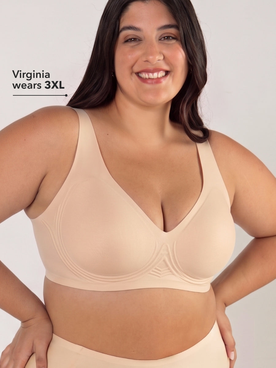 Shapermint Wireless Push-Up Jelly Bra