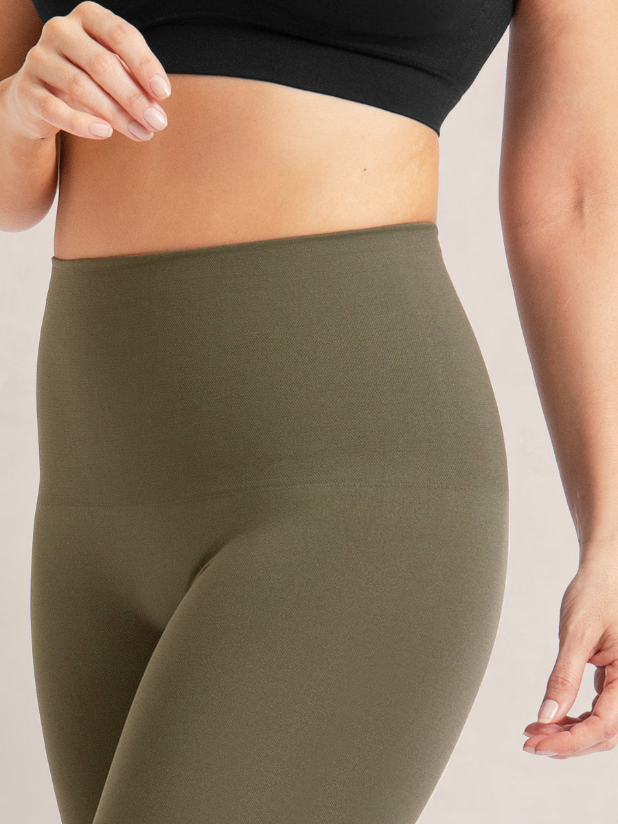 Shapermint 2-Pack Seamless Comfort Mid-Waist Shaping Leggings