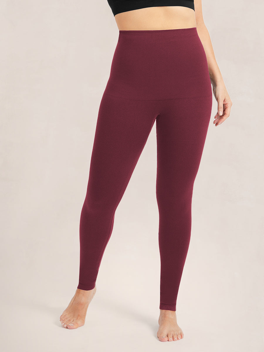 Shapermint 2-Pack Seamless Comfort Mid-Waist Shaping Leggings