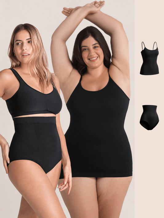 Bundle Shapermint - 1 Scoop Neck Cami + 1 High-Waisted Shaper Panty