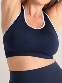 Navy with White Trim