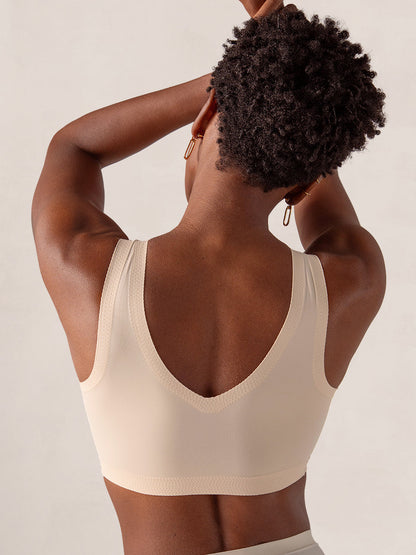 Truekind® Everyday Comfort V-Neck Bralette