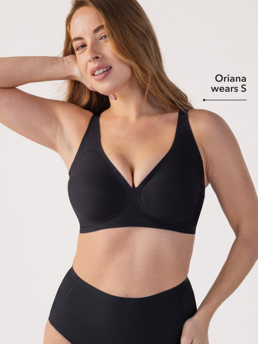 Shapermint Wireless Push-Up Jelly Bra