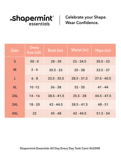 Shapermint All Day Every Day Tank Cami
