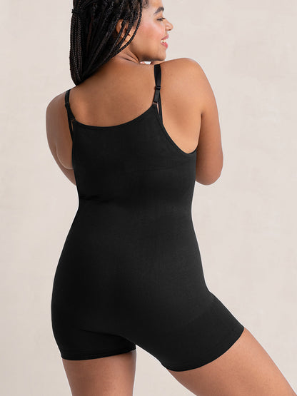 Bundle Shapermint - 1 Open-Bust Shaper Bodysuit Shaper Short + 1 Open-Bust Bodysuit Shaper Panty