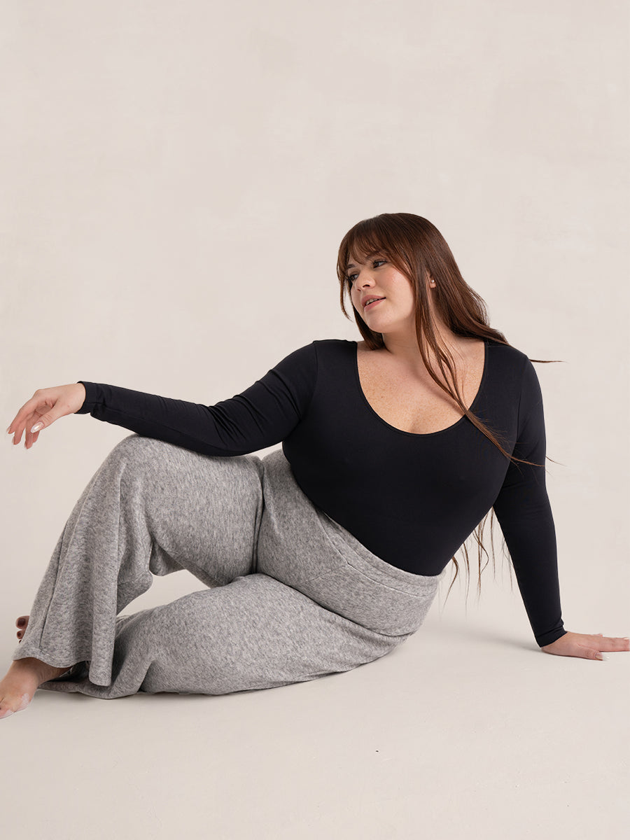 Shapermint All Day Every Day Long Sleeve Bodysuit