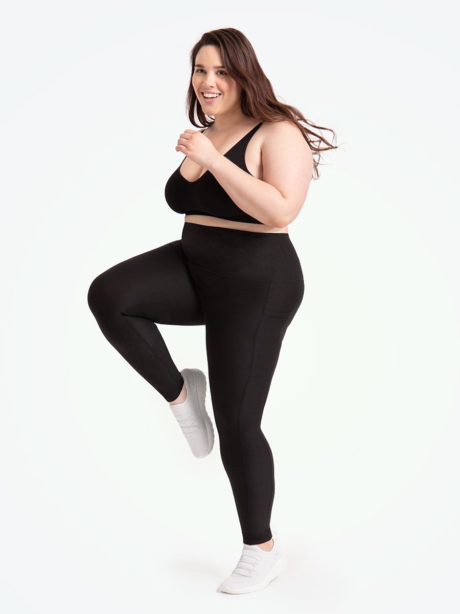 Shapermint High-Waisted Tummy Shaping Leggings with Pockets
