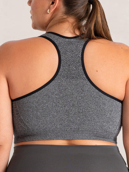 Bundle Truekind® & Shapermint - 1 Seamless Racerback Sports Bra + 1 Leggings with Pockets