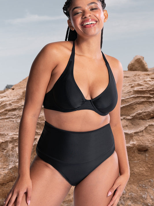 Shapermint High-Waisted Control Swim Bottom