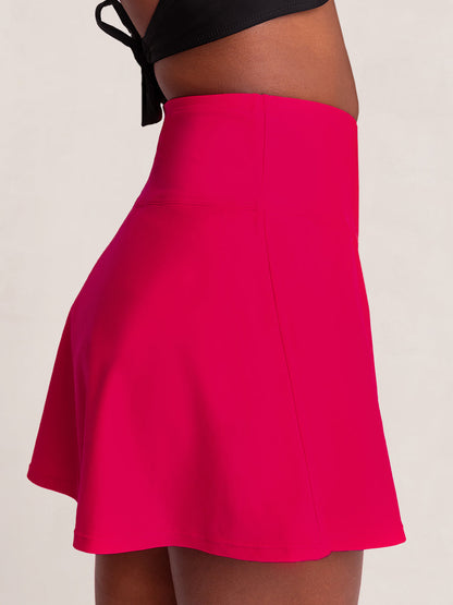 Shapermint High Waisted Full Coverage Swim Skirt
