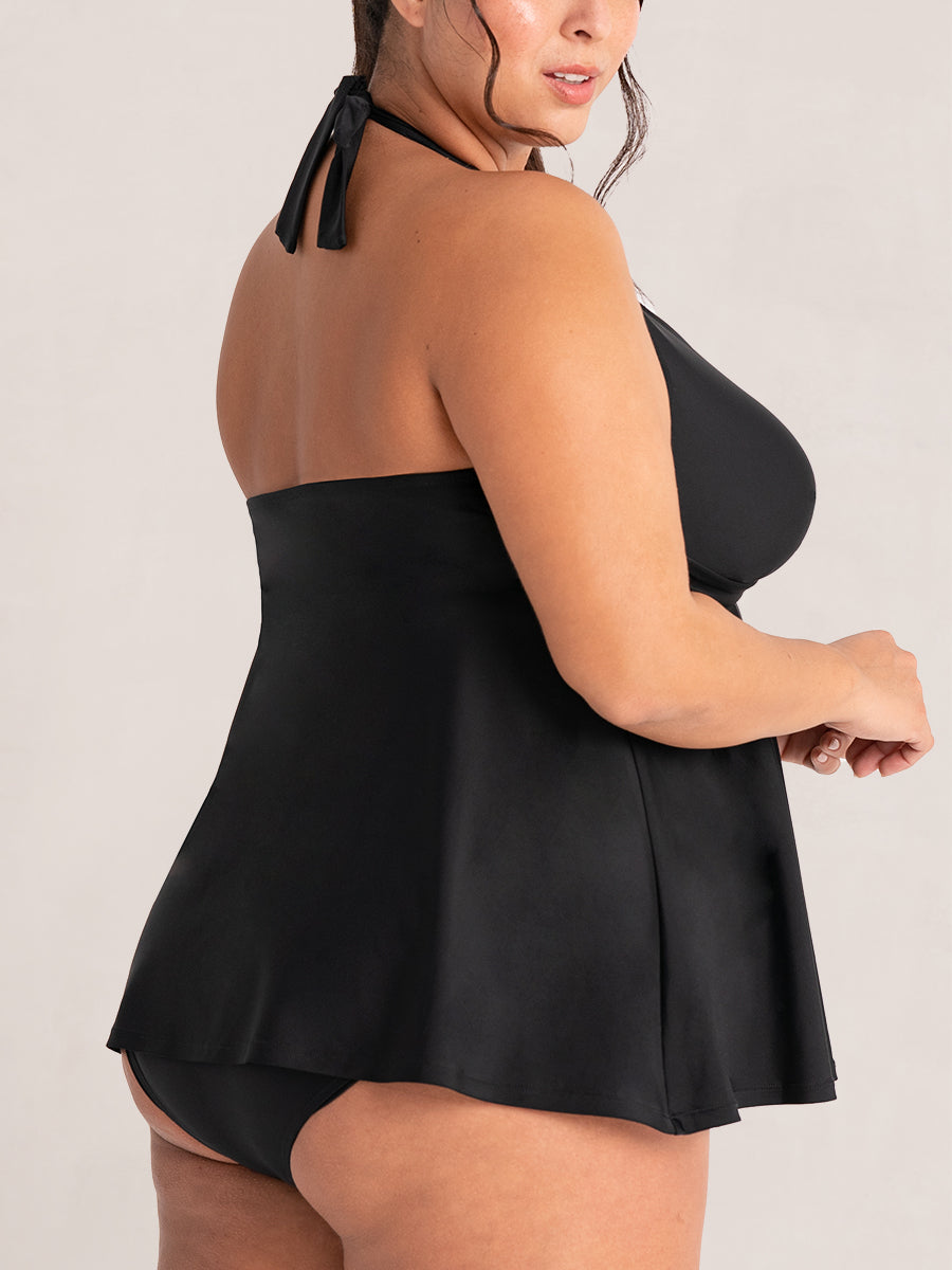 Shapermint Halter Tankini