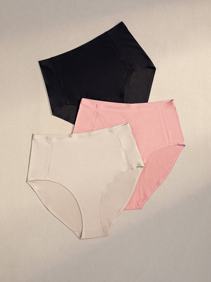 Truekind® Seamless Stretch Mid-Waist Brief